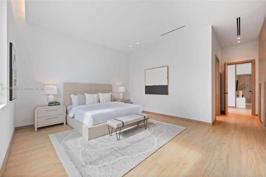 Furnished interior view inside a new home in , Miami (Image 5).