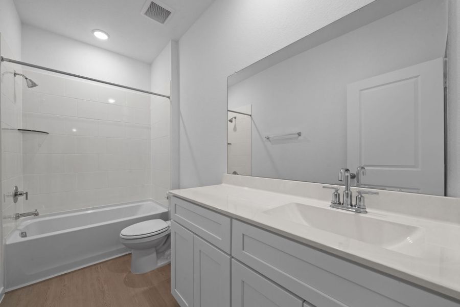 Furnished interior view inside a new home in Montgomery Bend, Montgomery (Image 6).