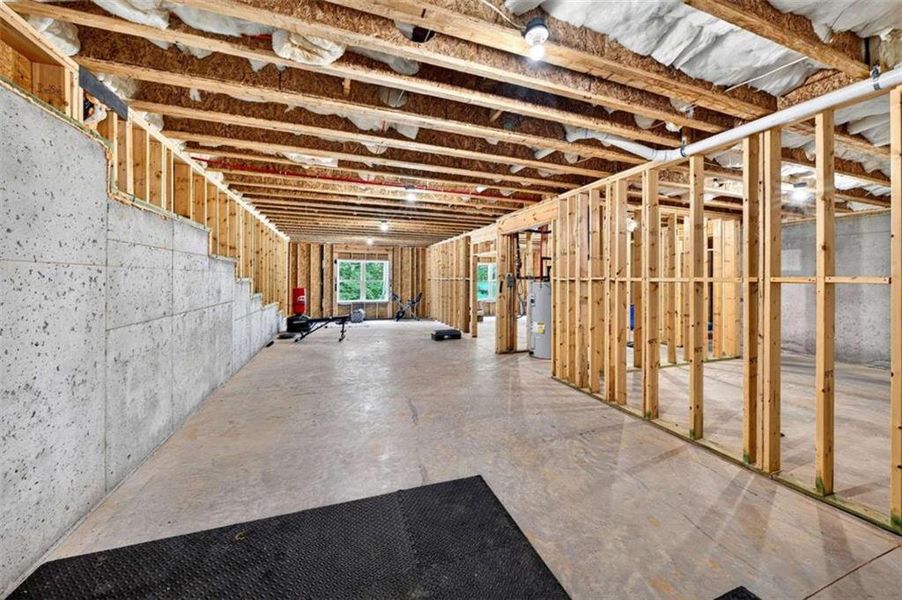 In-progress construction of a new home in , Hoschton, GA (Image 78).