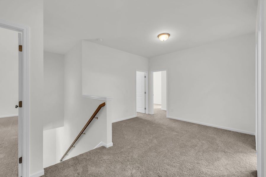 Upstairs loft area Upstairs loft area