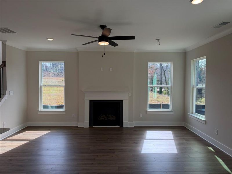 Spacious, unfurnished interior of a new home in Villas at Dawsonville, Dawsonville (Image 7).