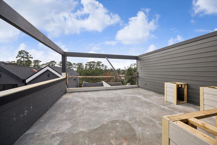 2/19/26 Outdoor deck with views of memorial park