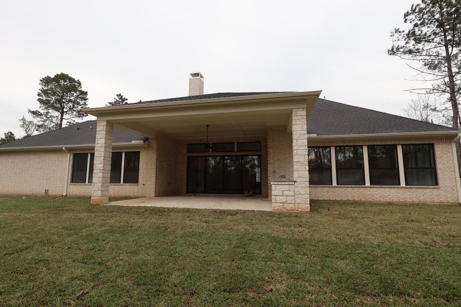 Exterior details and patio area of a home in , Montgomery (Image 4).