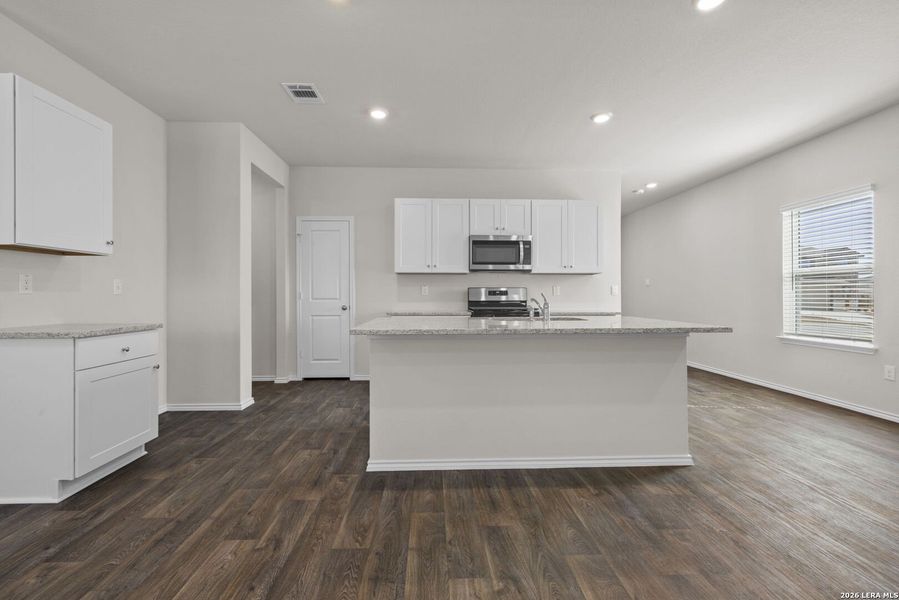 Furnished interior view inside a new home in Riverstone at Westpointe, San Antonio (Image 9).