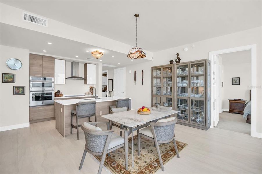 Furnished interior view inside a new home in , St. Petersburg (Image 15).