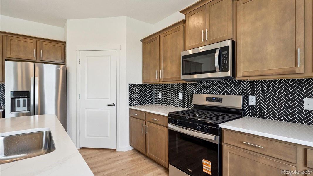 Furnished interior view inside a new home in Trails at Crowfoot, Parker (Image 7). Furnished interior view inside a new home in Trails at Crowfoot, Parker (Image 7).