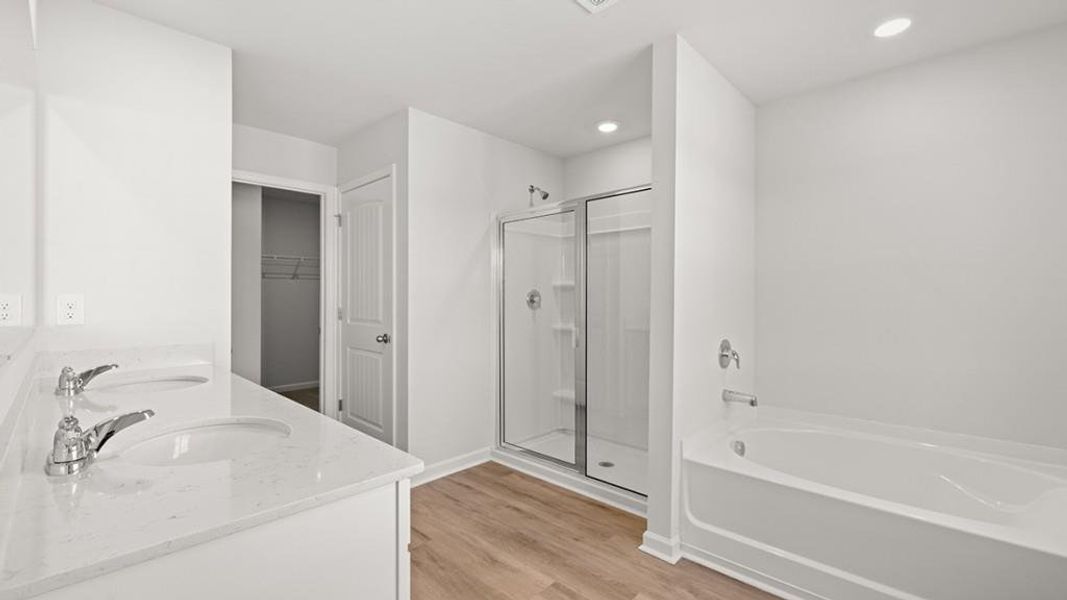 Furnished interior view inside a new home in Carlton, Douglasville (Image 8).