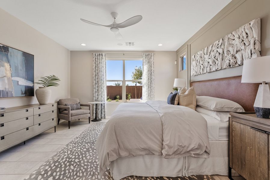 Furnished interior view inside a new home in Artisan at Asante, Surprise (Image 20).