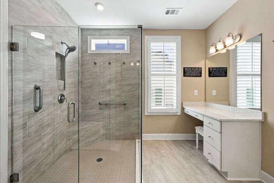 Furnished interior view inside a new home in , Hoschton (Image 19).