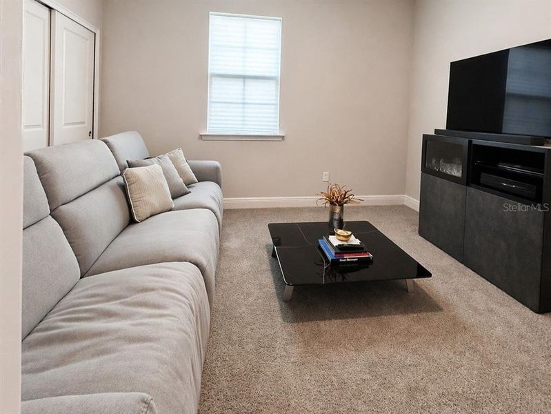 Furnished interior view inside a new home in Havenfield at Crossprairie, St. Cloud (Image 52).