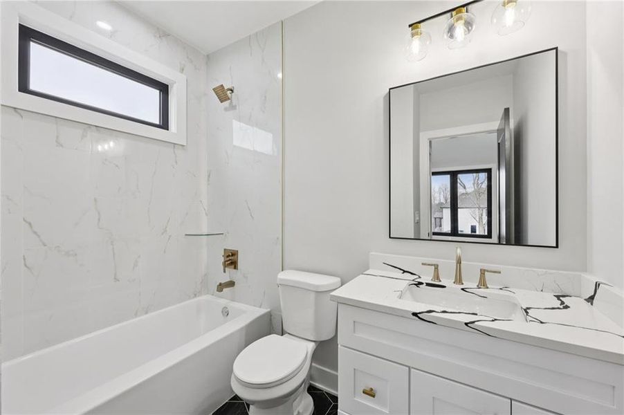 Furnished interior view inside a new home in , Auburn (Image 21).