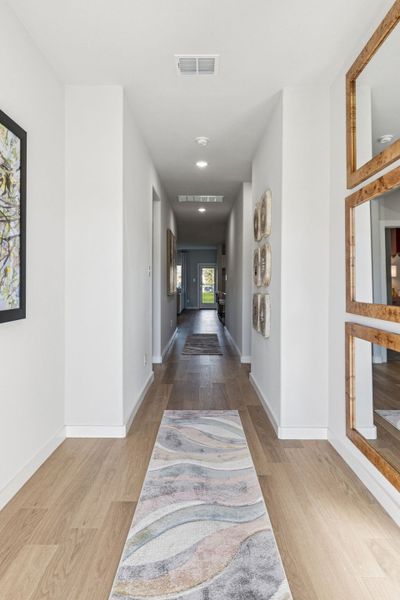 Entryway in the Oscar home plan by Trophy Signature Homes – REPRESENTATIVE PHOTO