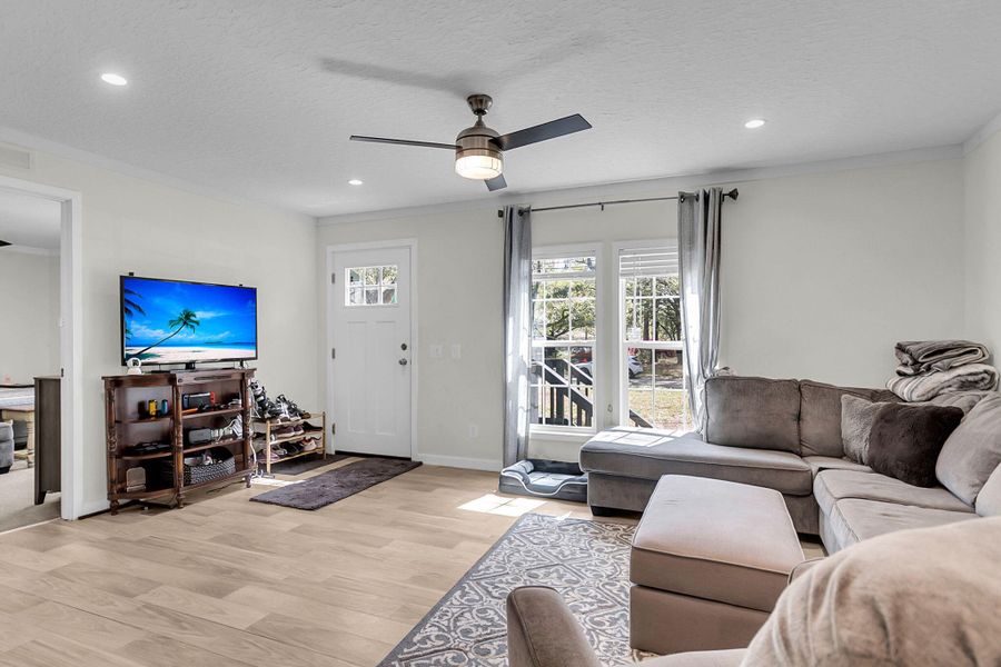 Furnished interior view inside a new home in , Summerville (Image 3).