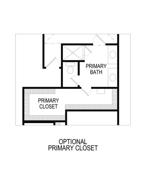 2D floor plan layout for the Madison Select 2F by First Texas Homes in Las Lomas, Forney, TX (Image 5).
