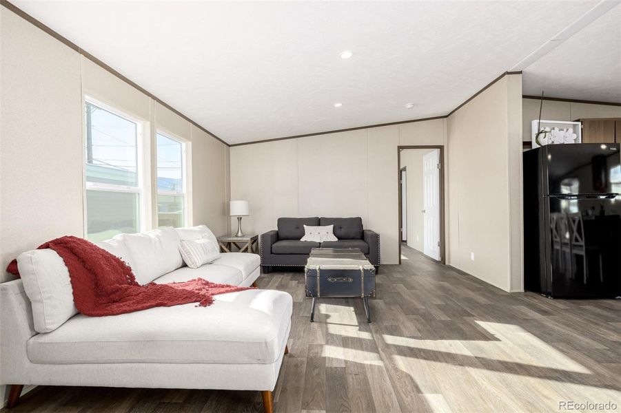 Furnished interior view inside a new home in , Colorado Springs (Image 12).