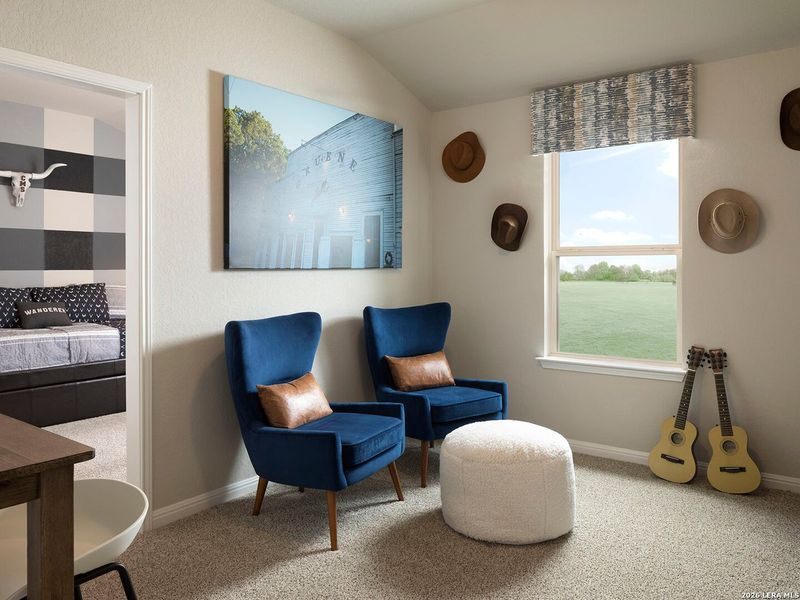 Furnished interior view inside a new home in Lark Canyon, New Braunfels (Image 3).