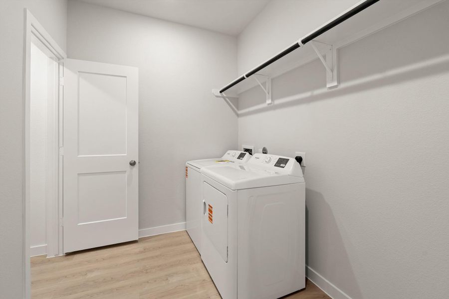 Furnished interior view inside a new home in Laurel Farms, Brookshire (Image 4). Furnished interior view inside a new home in Laurel Farms, Brookshire (Image 4).