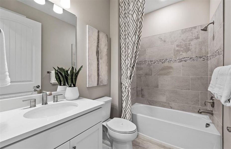 Furnished interior view inside a new home in BeachWalk by Manasota Key, Englewood (Image 4).