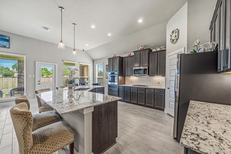 Furnished interior view inside a new home in Morton Creek Ranch, Katy (Image 14).