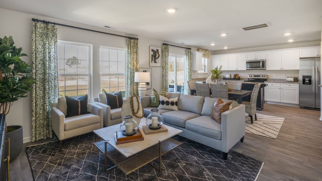 Furnished interior view inside a new home in Willow Mill, Thomasville (Image 6).