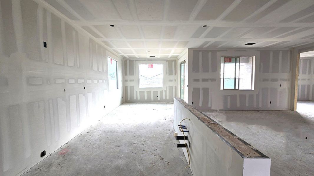 Kitchen and dining nook