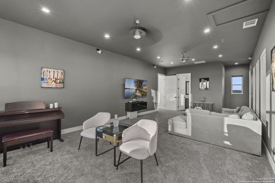 Furnished interior view inside a new home in , Spring Branch (Image 17).