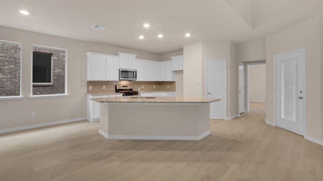 Furnished interior view inside a new home in The Landing at Hidden Lakes, McKinney (Image 5).