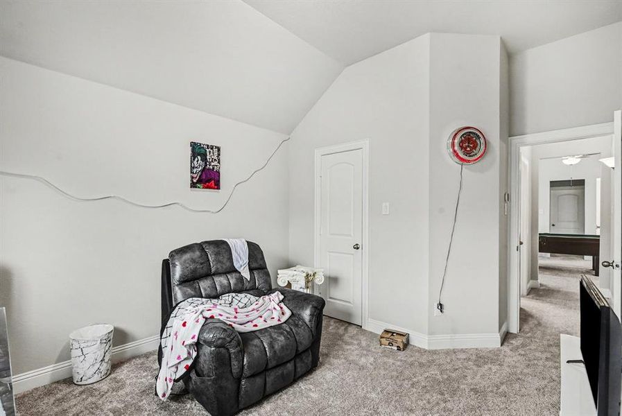 Furnished interior view inside a new home in Pecan Square, Justin (Image 28).