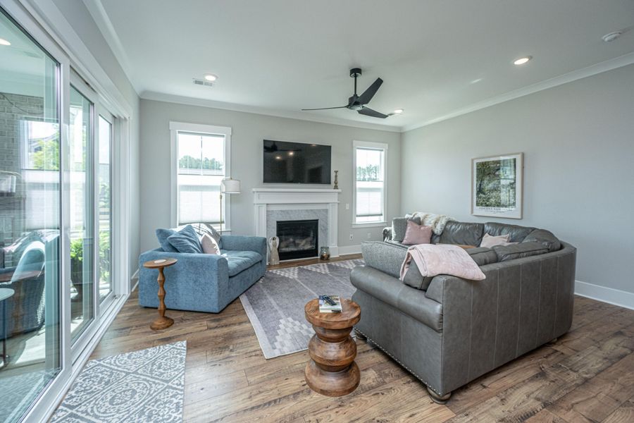 Furnished interior view inside a new home in Nexton, Summerville (Image 3).