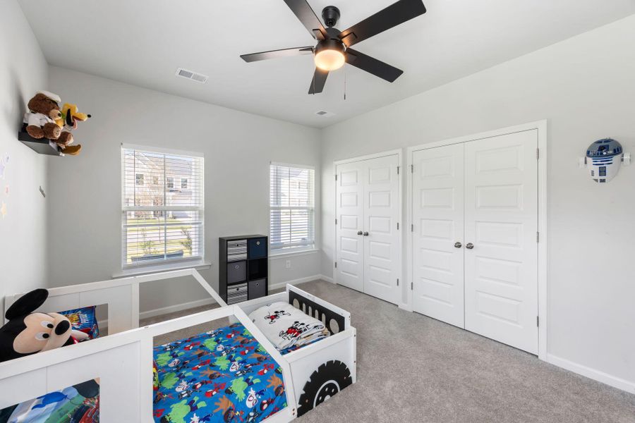 Furnished interior view inside a new home in Sweetgrass at Summers Corner: Arbor Collection, Summerville (Image 27). Furnished interior view inside a new home in Sweetgrass at Summers Corner: Arbor Collection, Summerville (Image 27).