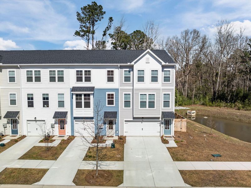 Front exterior of a new home in , Hanahan, SC, highlighting curb appeal (Image 2). Front exterior of a new home in , Hanahan, SC, highlighting curb appeal (Image 2).
