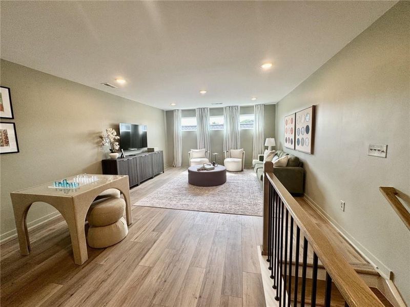 Furnished interior view inside a new home in Echo Grove, Cumming (Image 25).