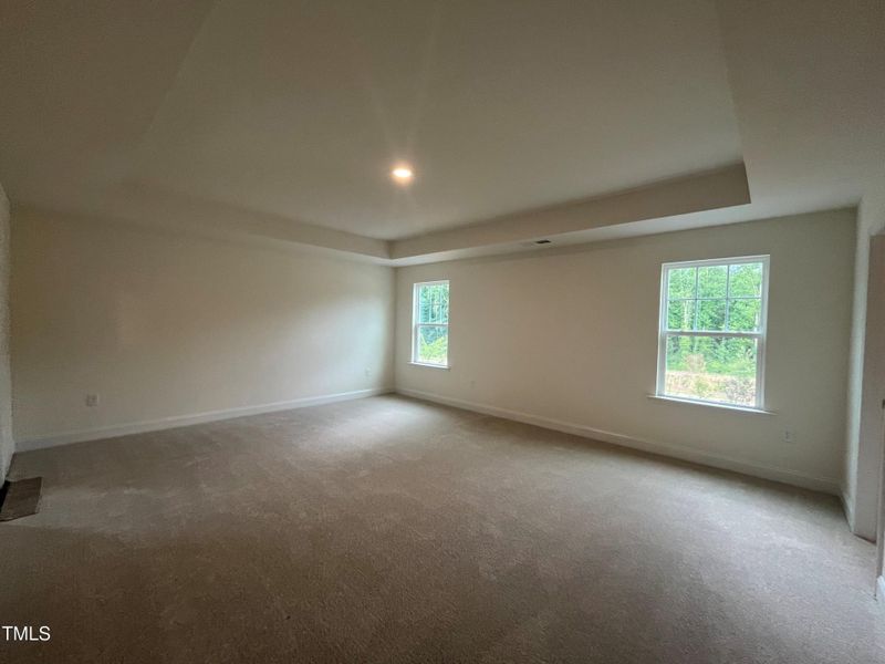 Primary Suite w Tray Ceiling Primary Suite w Tray Ceiling