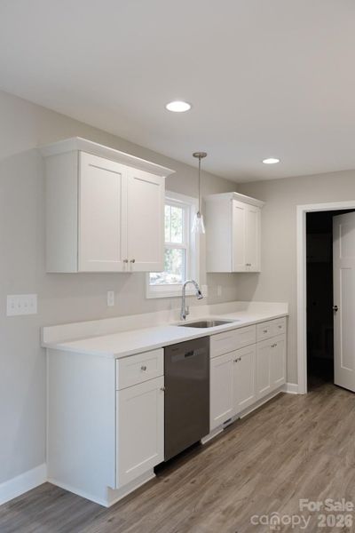 Furnished interior view inside a new home in , York (Image 5).