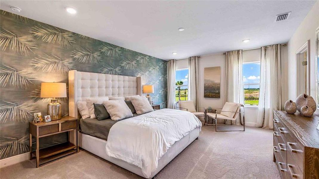 Furnished interior view inside a new home in Solera at Lakewood Ranch, Lakewood Ranch (Image 9). Furnished interior view inside a new home in Solera at Lakewood Ranch, Lakewood Ranch (Image 9).