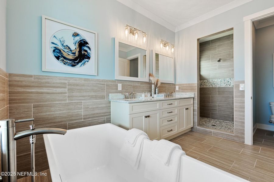 Furnished interior view inside a new home in , Palm Coast (Image 3). Furnished interior view inside a new home in , Palm Coast (Image 3).