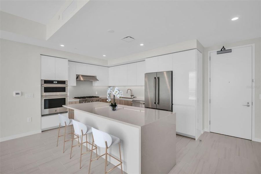 Furnished interior view inside a new home in , St. Petersburg (Image 47).