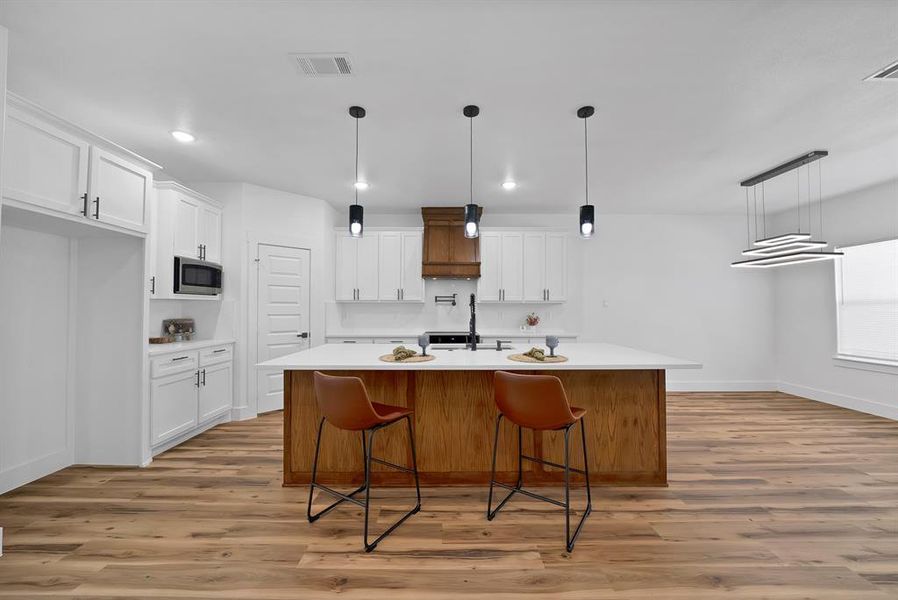 Furnished interior view inside a new home in , Fort Worth (Image 9). Furnished interior view inside a new home in , Fort Worth (Image 9).