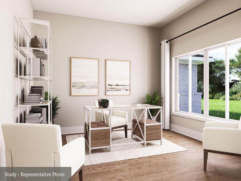 Furnished interior view inside a new home in , Montgomery (Image 9).