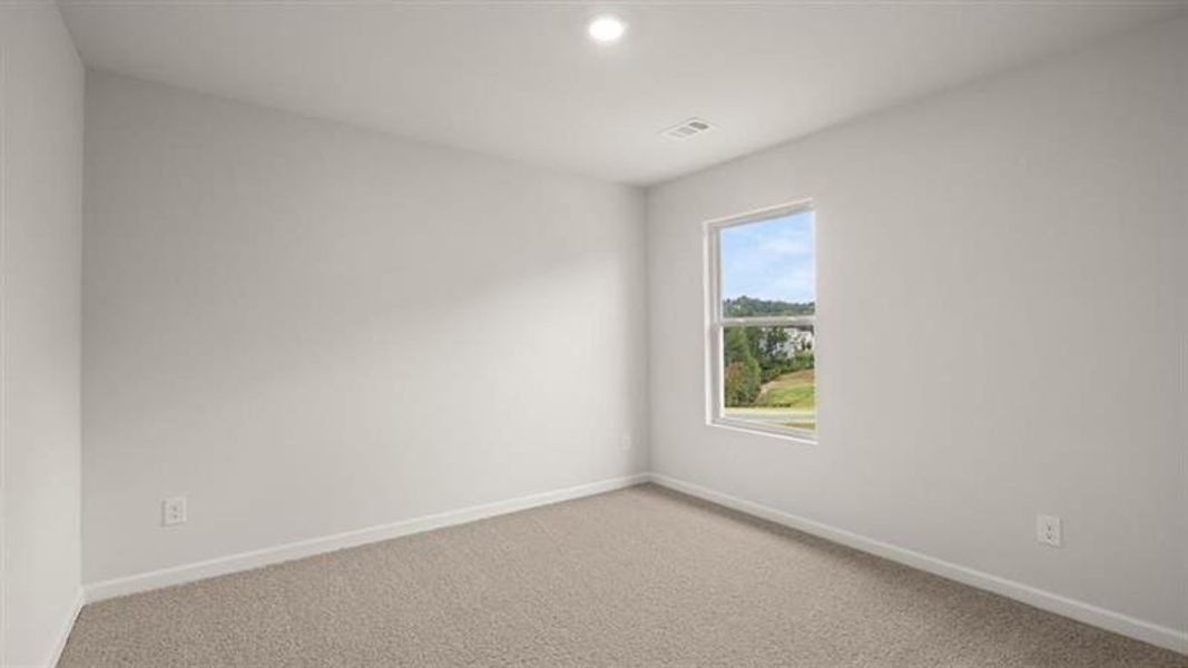 Spacious, unfurnished interior of a new home in Braselton Village, Braselton (Image 27).
