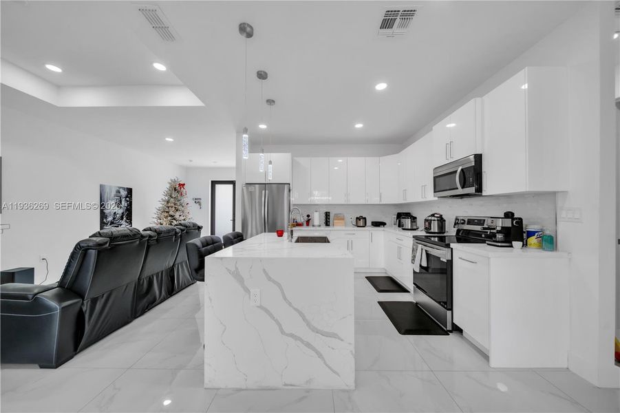 Furnished interior view inside a new home in , Lehigh Acres (Image 11).