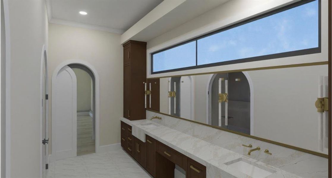 Furnished interior view inside a new home in , Keller (Image 5). Furnished interior view inside a new home in , Keller (Image 5).