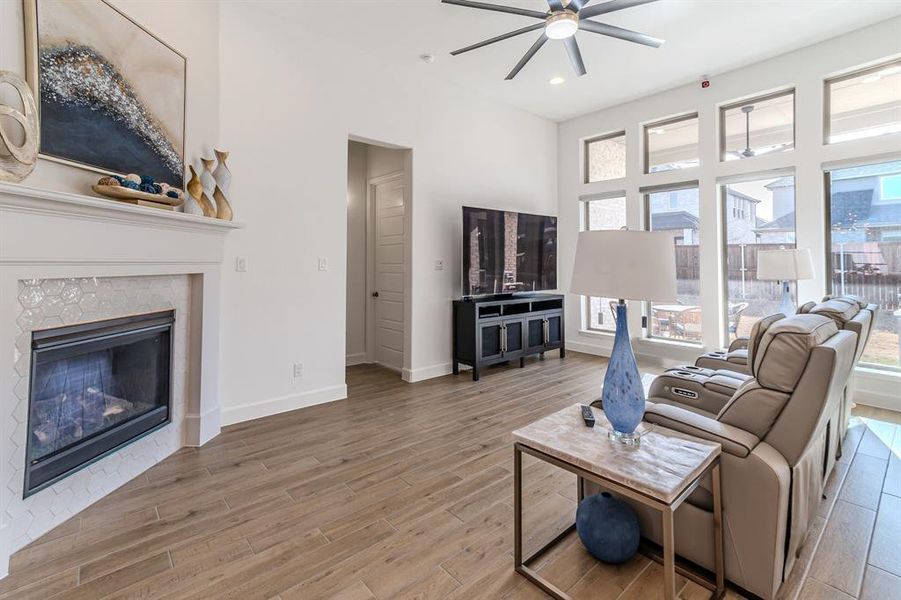Furnished interior view inside a new home in Sweetgrass, Haslet (Image 20). Furnished interior view inside a new home in Sweetgrass, Haslet (Image 20).