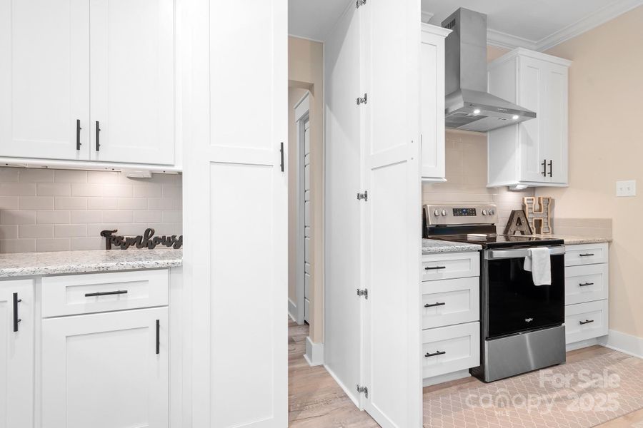 Furnished interior view inside a new home in , Statesville (Image 13).