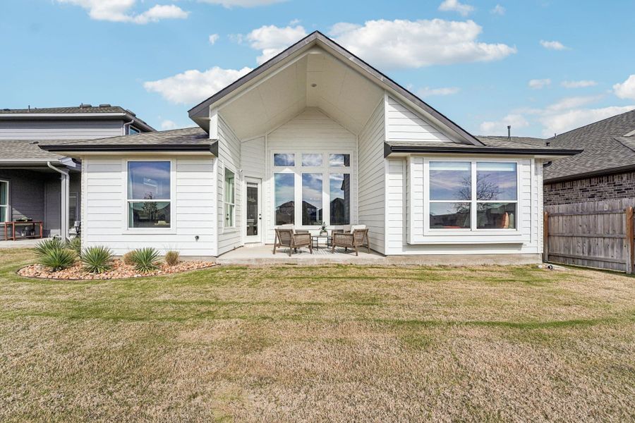 Representative exterior details of a home built from the Brooks – 50′ Lot by Chesmar Homes in Lakes of Cane Island, Katy (Image 3).
