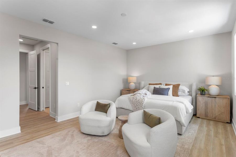 Furnished interior view inside a new home in , Tampa (Image 8).