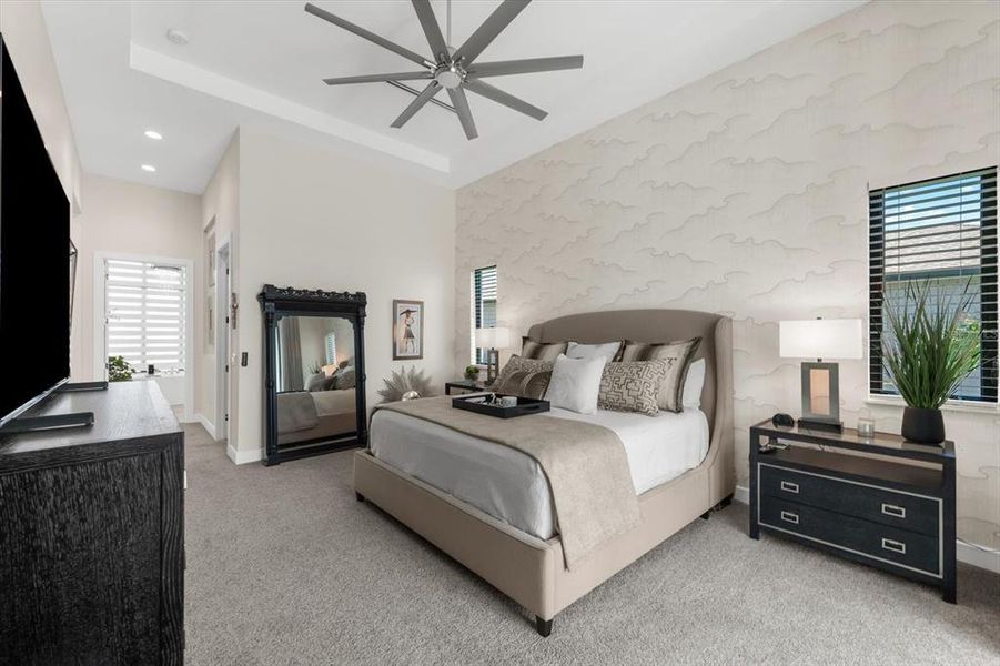 Furnished interior view inside a new home in , Port Charlotte (Image 47).