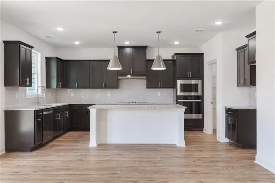Furnished interior view inside a new home in , Buford (Image 11).