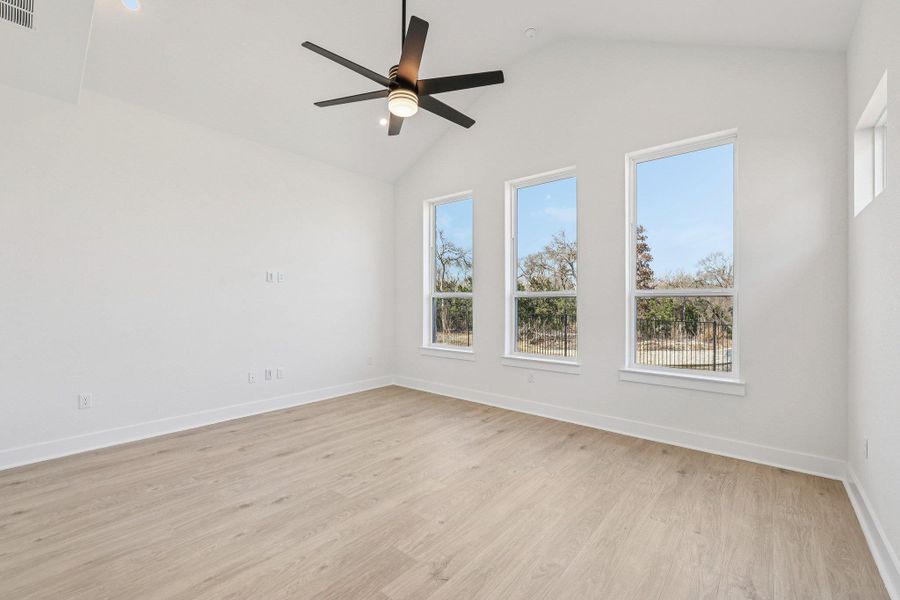 Not the actual home. Representative photo of a completed home of the same plan. Features will vary.  Please confirm details with the New Home Consultant