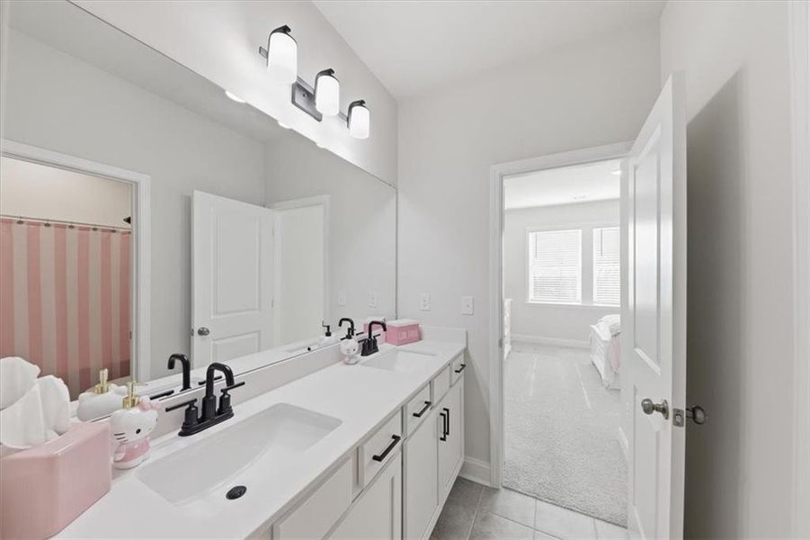 Furnished interior view inside a new home in Falls Creek, Flowery Branch (Image 45).